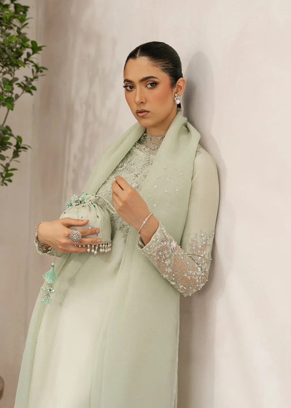 Dastoor | Rania Luxury Pret 25 | Daphne - Rang-e-Khaas