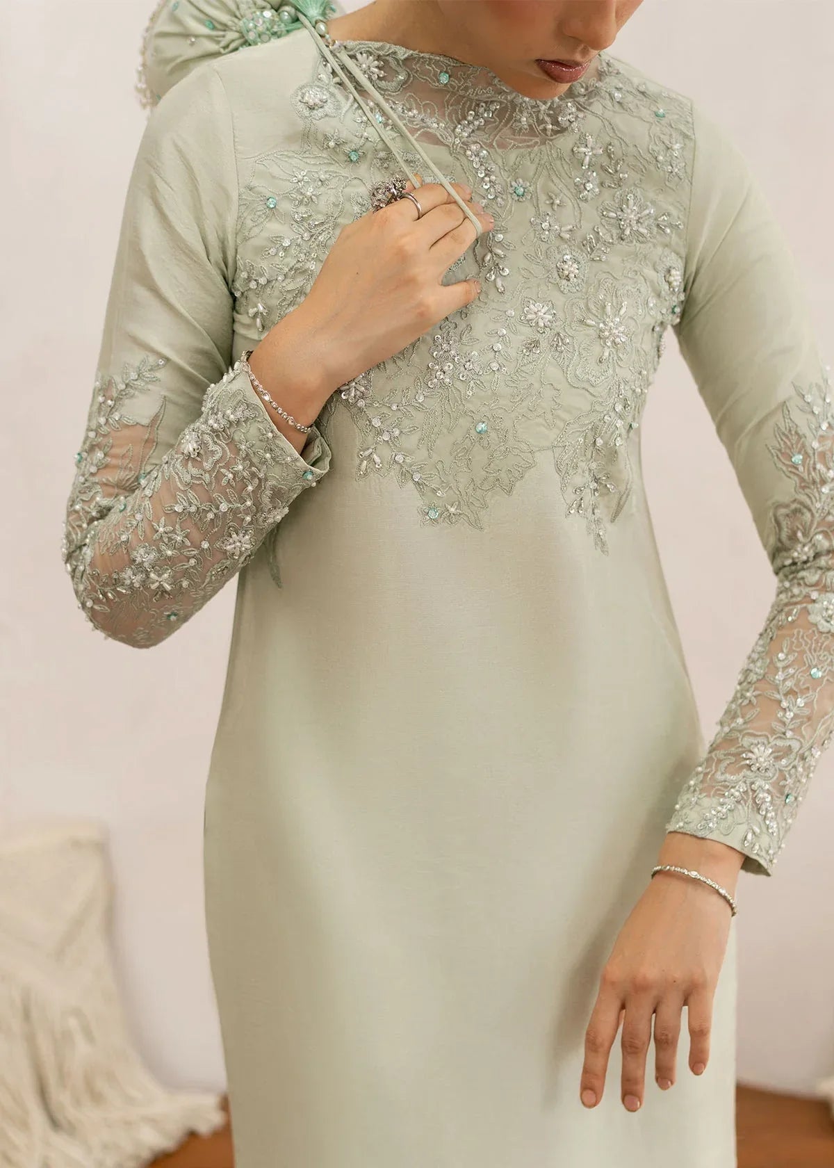 Dastoor | Rania Luxury Pret 25 | Daphne - Rang-e-Khaas