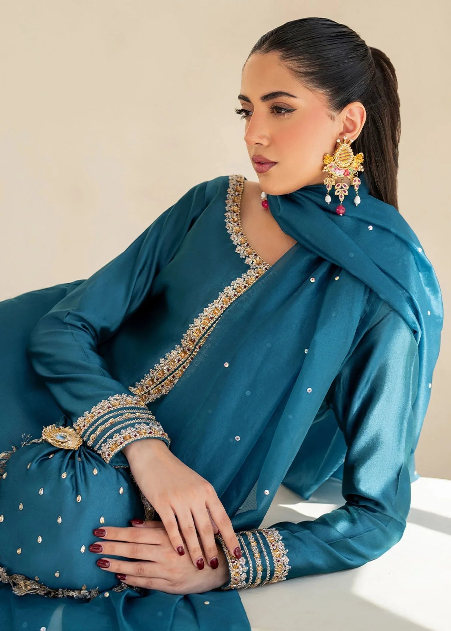 Dastoor | Maahi Luxury Pret 25 | ELISA - Rang-e-Khaas
