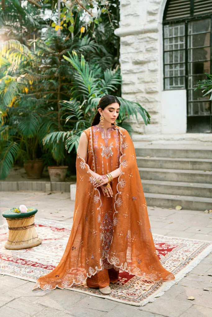 Florent | Eid Edits Luxury Lawn | FEE-6A - Rang-e-Khaas