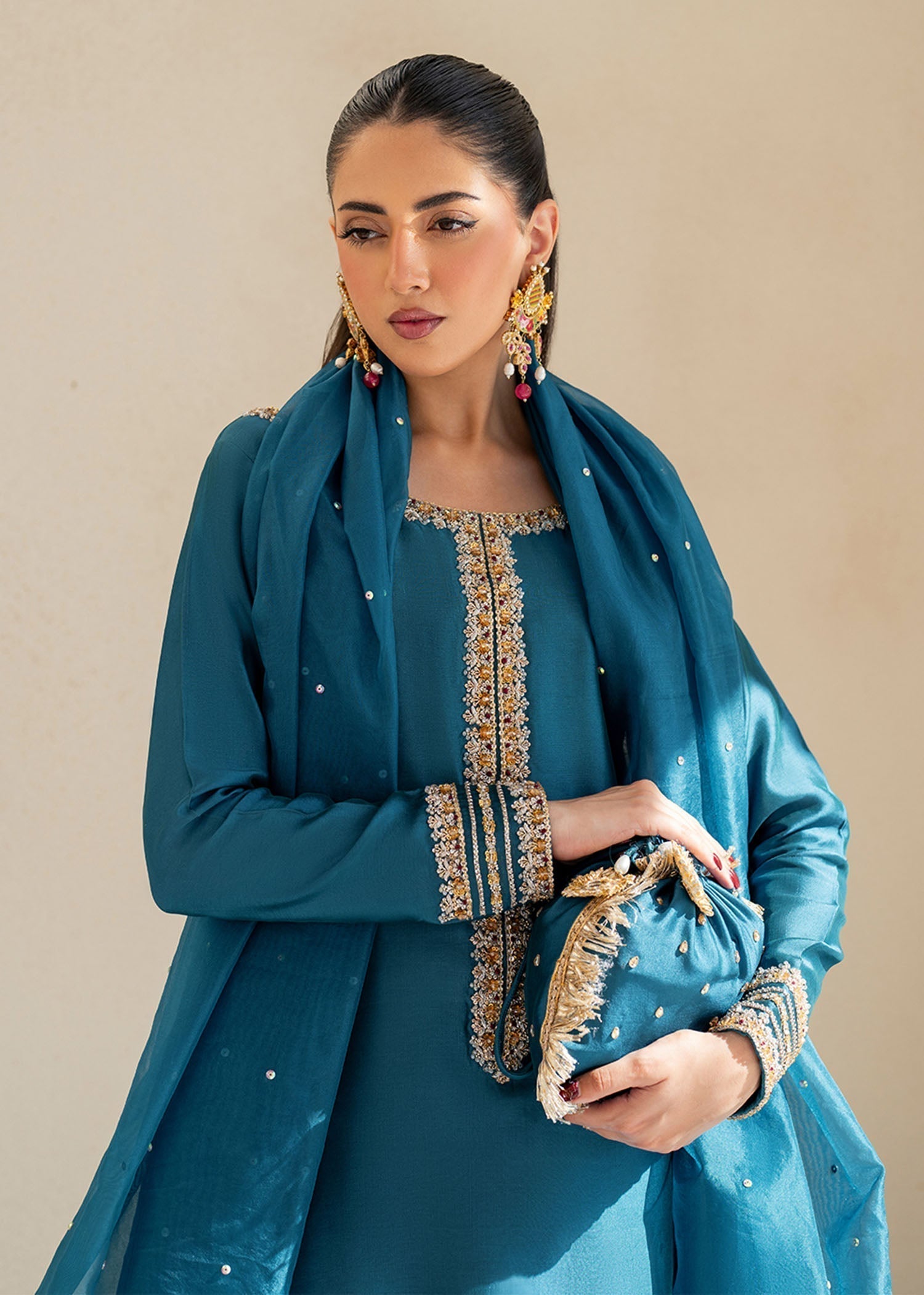 Dastoor | Maahi Luxury Pret 25 | ELISA