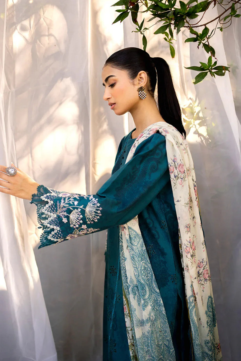 Neeshay | Summer Lines Printkari | LAGOON - Rang-e-Khaas