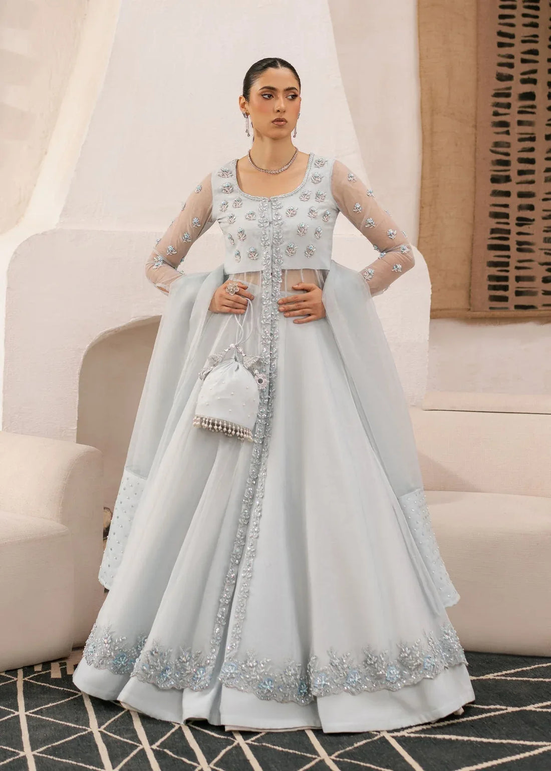 Dastoor | Rania Luxury Pret 25 | Mayal - Rang-e-Khaas