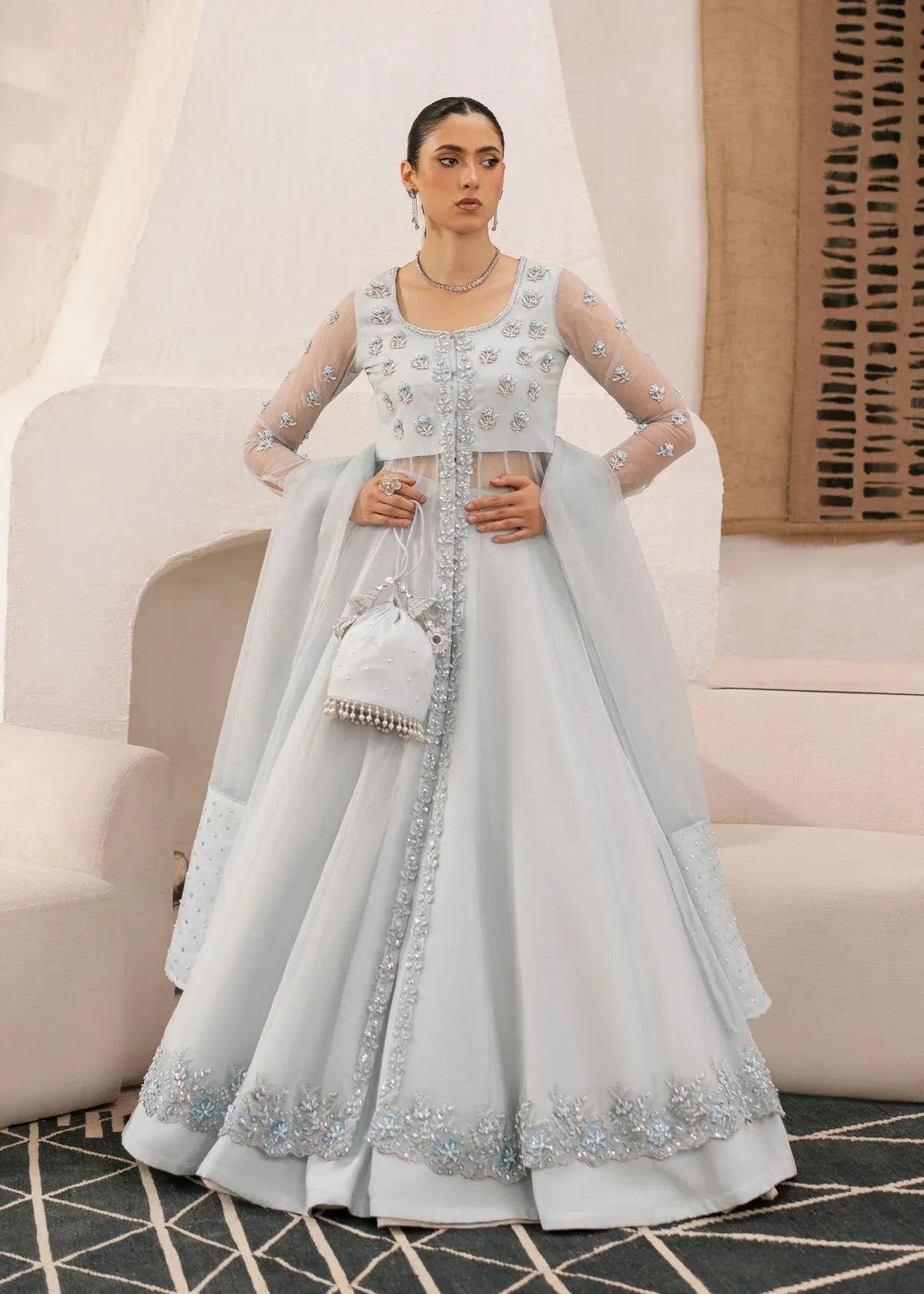 Dastoor | Rania Luxury Pret 25 | Mayal - Rang-e-Khaas