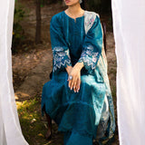 Neeshay | Summer Lines Printkari | LAGOON