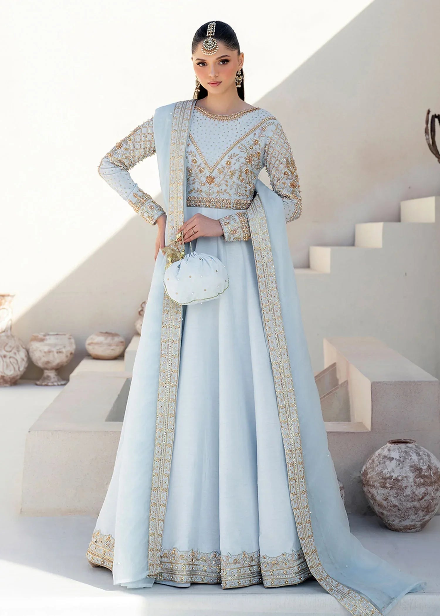 Dastoor | Maahi Luxury Pret 25 | Hoor - Rang-e-Khaas