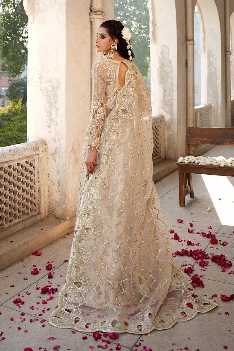 Maryams | Zeenat Luxury Formals | White Orchid - Z-01 - Rang-e-Khaas