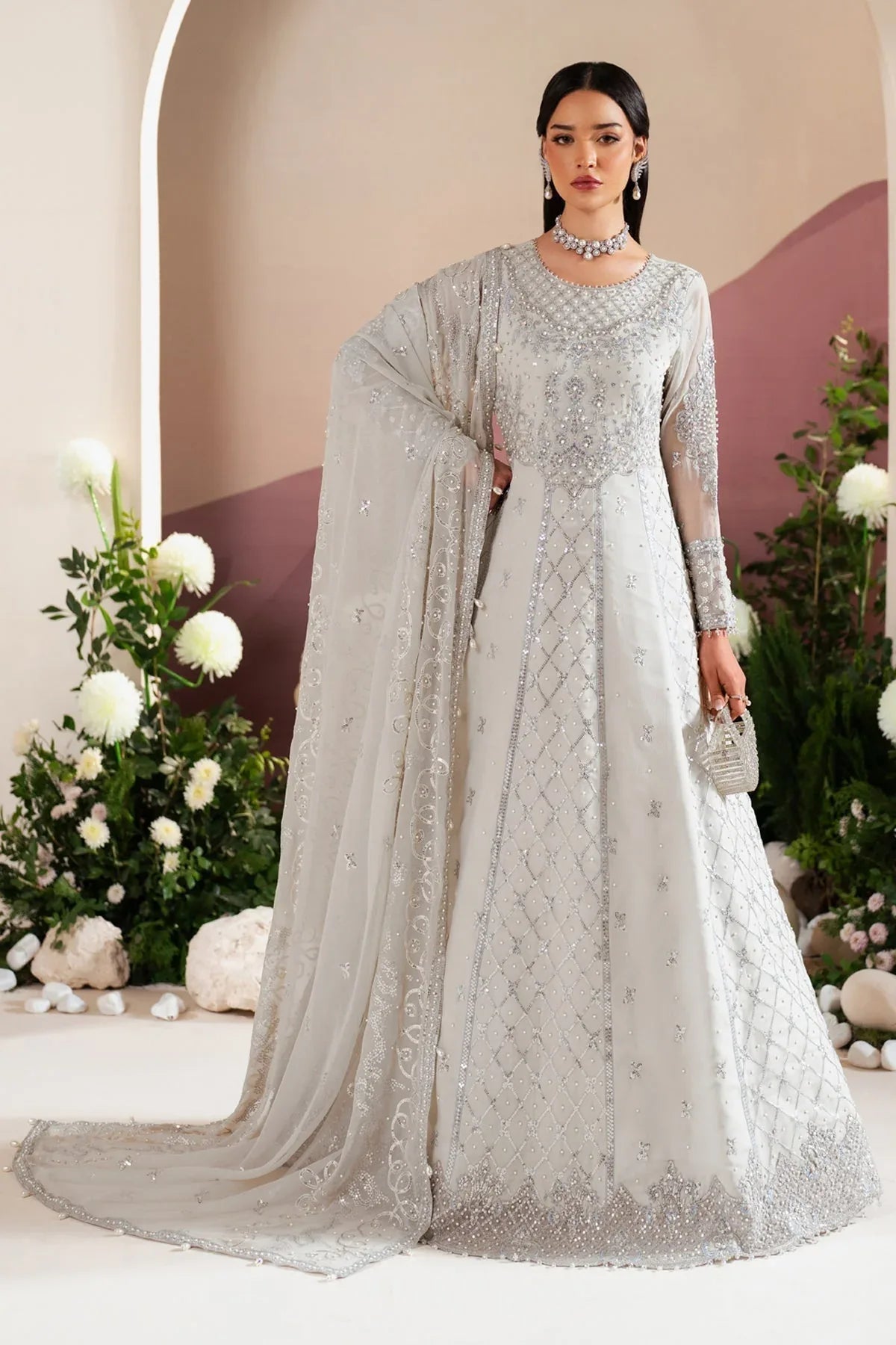 Alizeh | Handcrafted Eid Edit 25 | AF-HM-4032-Musk - Rang-e-Khaas