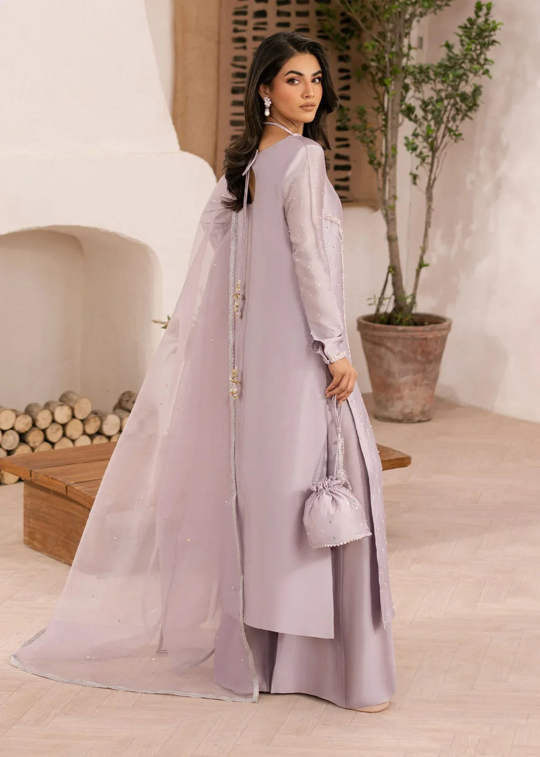 Dastoor | Rania Luxury Pret 25 | Aster - Rang-e-Khaas