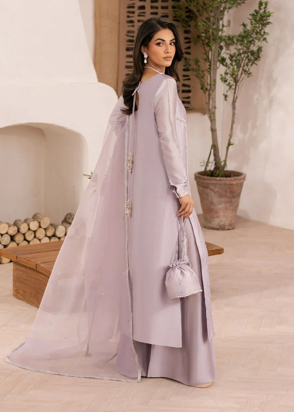 Dastoor | Rania Luxury Pret 25 | Aster - Rang-e-Khaas