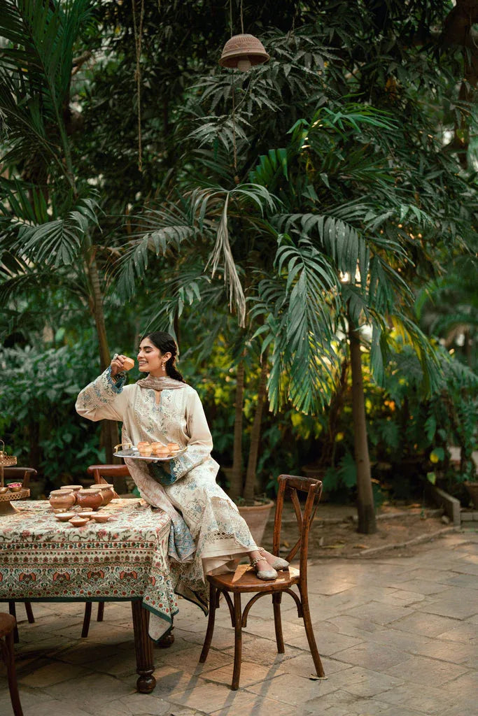Florent | Eid Edits Luxury Lawn | FEE-4B - Rang-e-Khaas