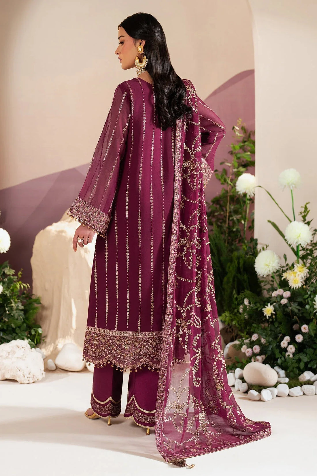 Alizeh | Handcrafted Eid Edit 25 | AF-HM-4034-Dusk - Rang-e-Khaas