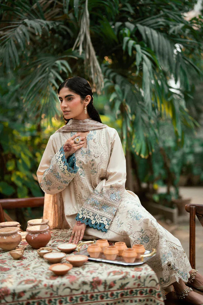 Florent | Eid Edits Luxury Lawn | FEE-4B - Rang-e-Khaas