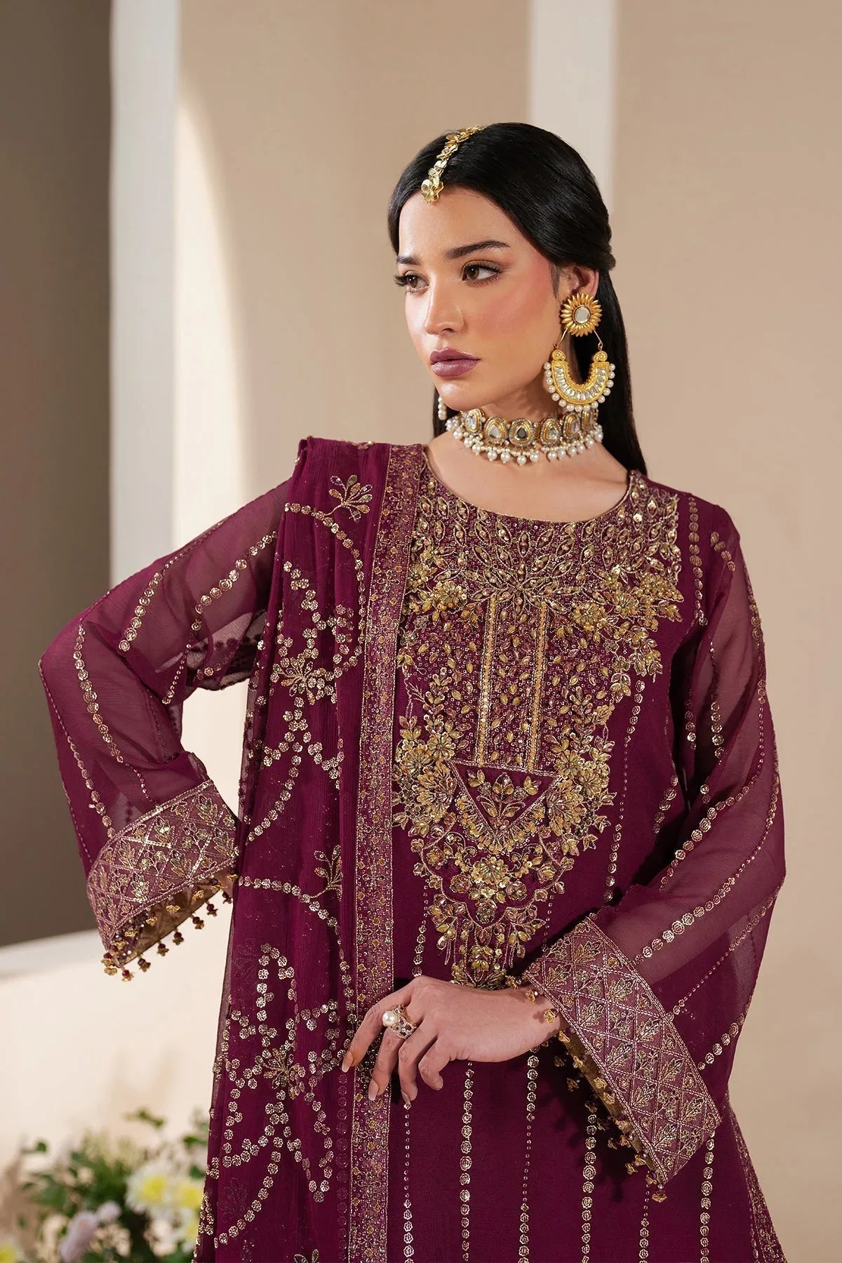 Alizeh | Handcrafted Eid Edit 25 | AF-HM-4034-Dusk - Rang-e-Khaas