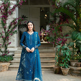 Qalamkar | Luxury Lawn Eid Edit | SB-11 Noray