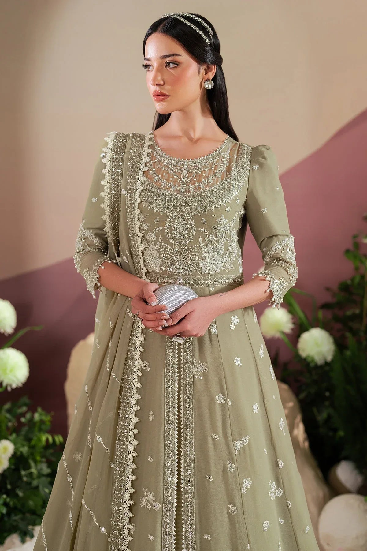 Alizeh | Handcrafted Eid Edit 25 | AF-HM-4040-Tunic - Rang-e-Khaas
