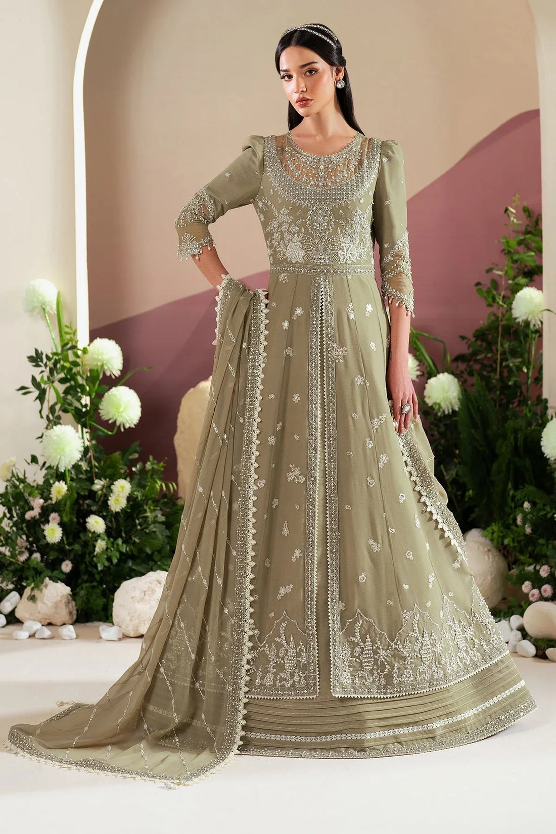 Alizeh | Handcrafted Eid Edit 25 | AF-HM-4040-Tunic - Rang-e-Khaas