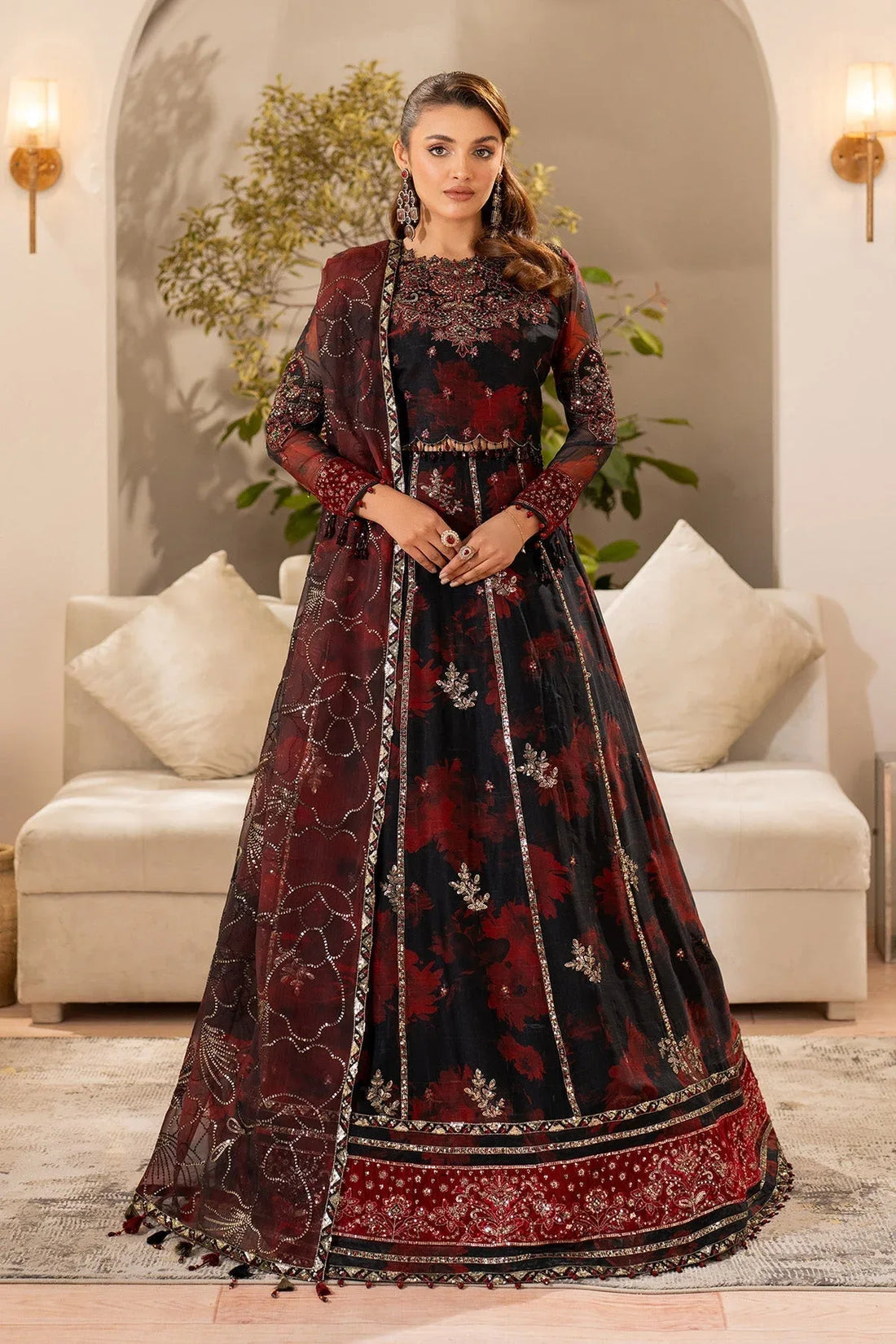 Alizeh | Fleur Chiffon |  AF-CH-2191-Talia - Rang-e-Khaas