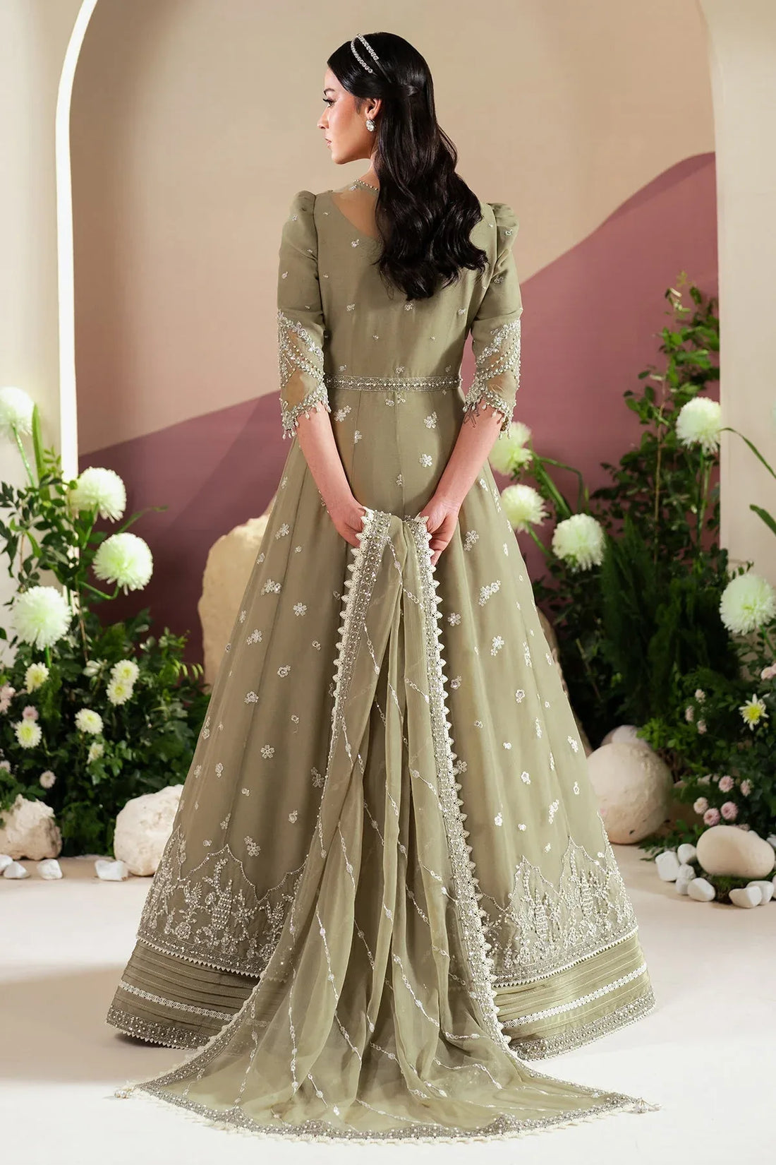 Alizeh | Handcrafted Eid Edit 25 | AF-HM-4040-Tunic - Rang-e-Khaas