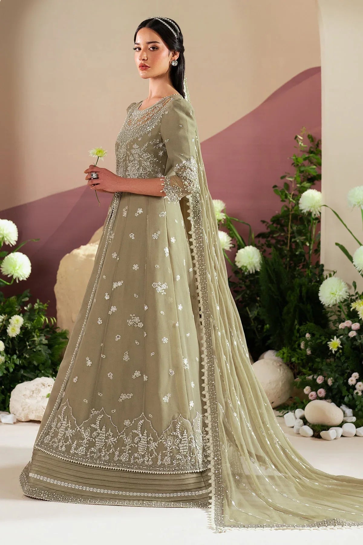Alizeh | Handcrafted Eid Edit 25 | AF-HM-4040-Tunic - Rang-e-Khaas