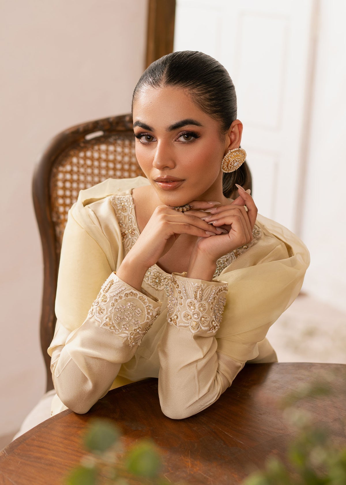 Dastoor | Rania Luxury Pret 25 | Eluna - Rang-e-Khaas