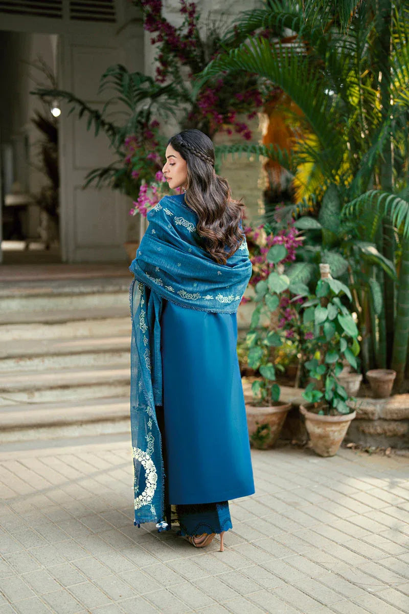 Qalamkar | Luxury Lawn Eid Edit | SB-11 Noray - Rang-e-Khaas