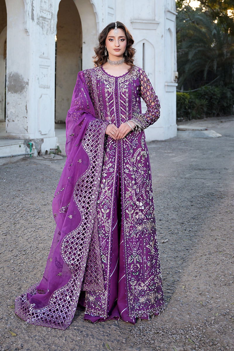 Maryams | Zeenat Luxury Formals | Crimson Bloom - Z-02