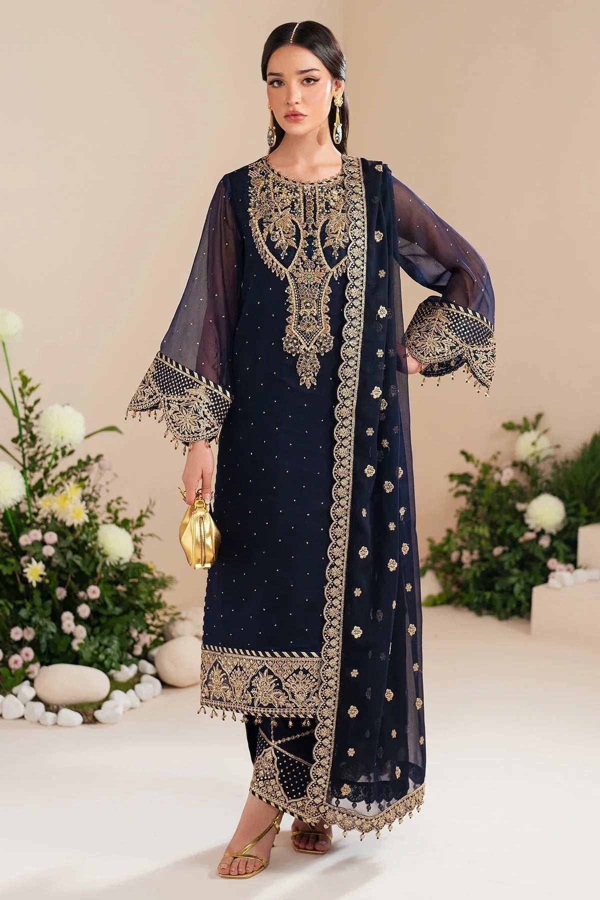 Alizeh | Handcrafted Eid Edit 25 | AF-HM-4037-Erina - Rang-e-Khaas