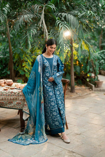 Florent | Eid Edits Luxury Lawn | FEE-3B - Rang-e-Khaas