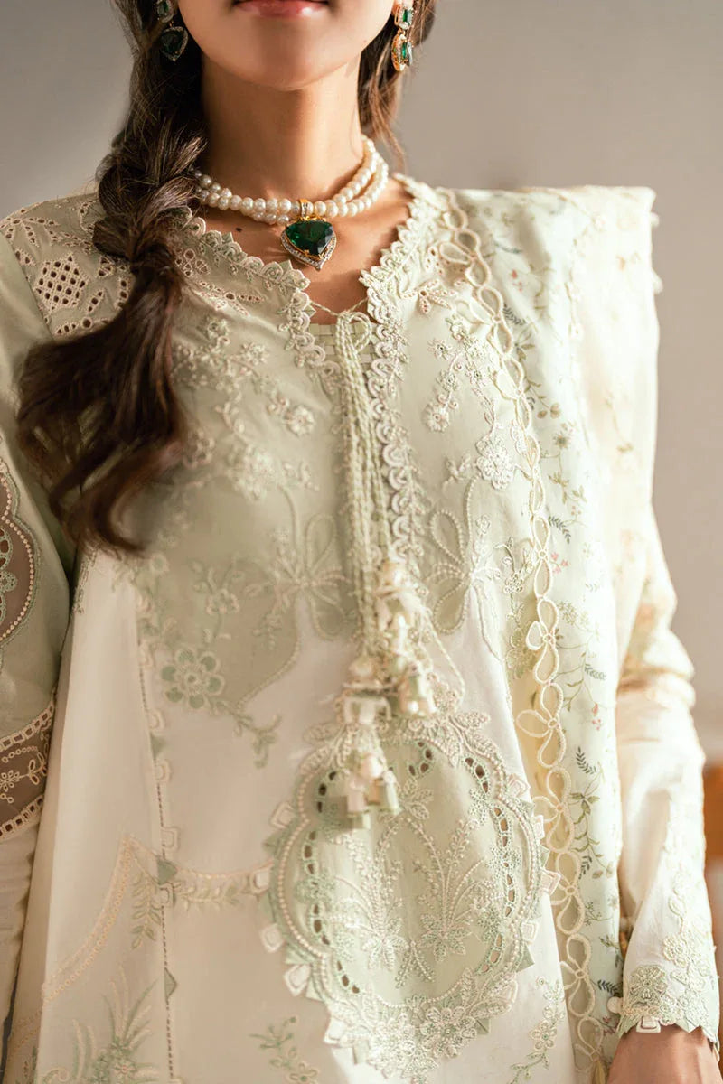 Qalamkar | Luxury Lawn Eid Edit | SB-10 Nadia - Rang-e-Khaas