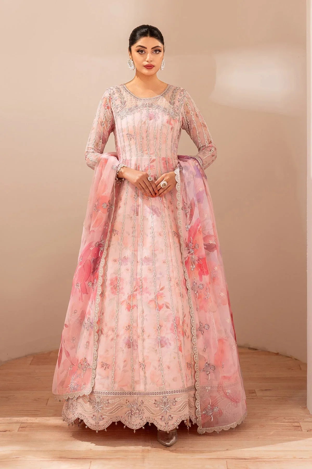 Alizeh | Fleur Chiffon |  AF-CH-2197-Rimayah - Rang-e-Khaas