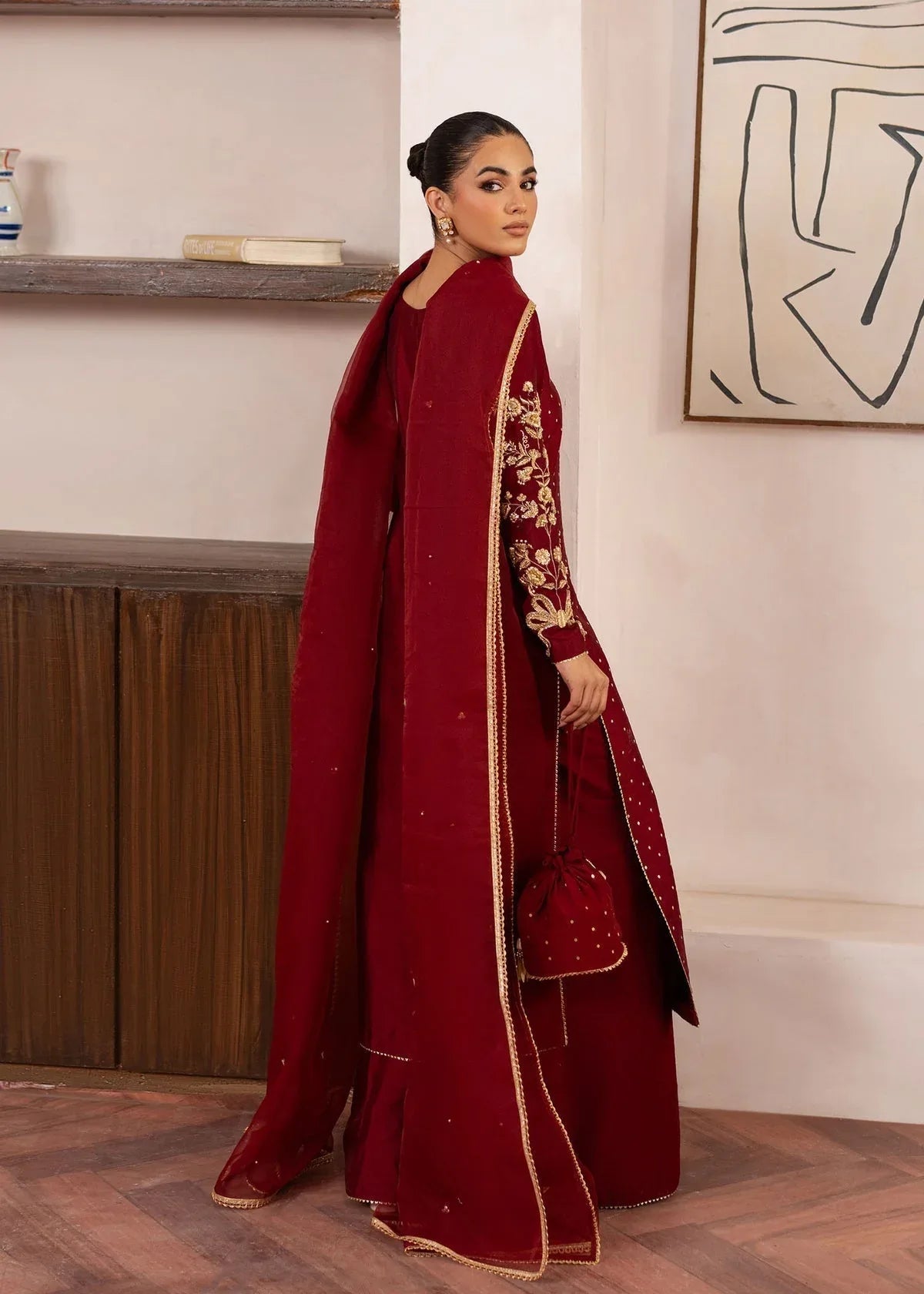 Dastoor | Rania Luxury Pret 25 | Elise - Rang-e-Khaas