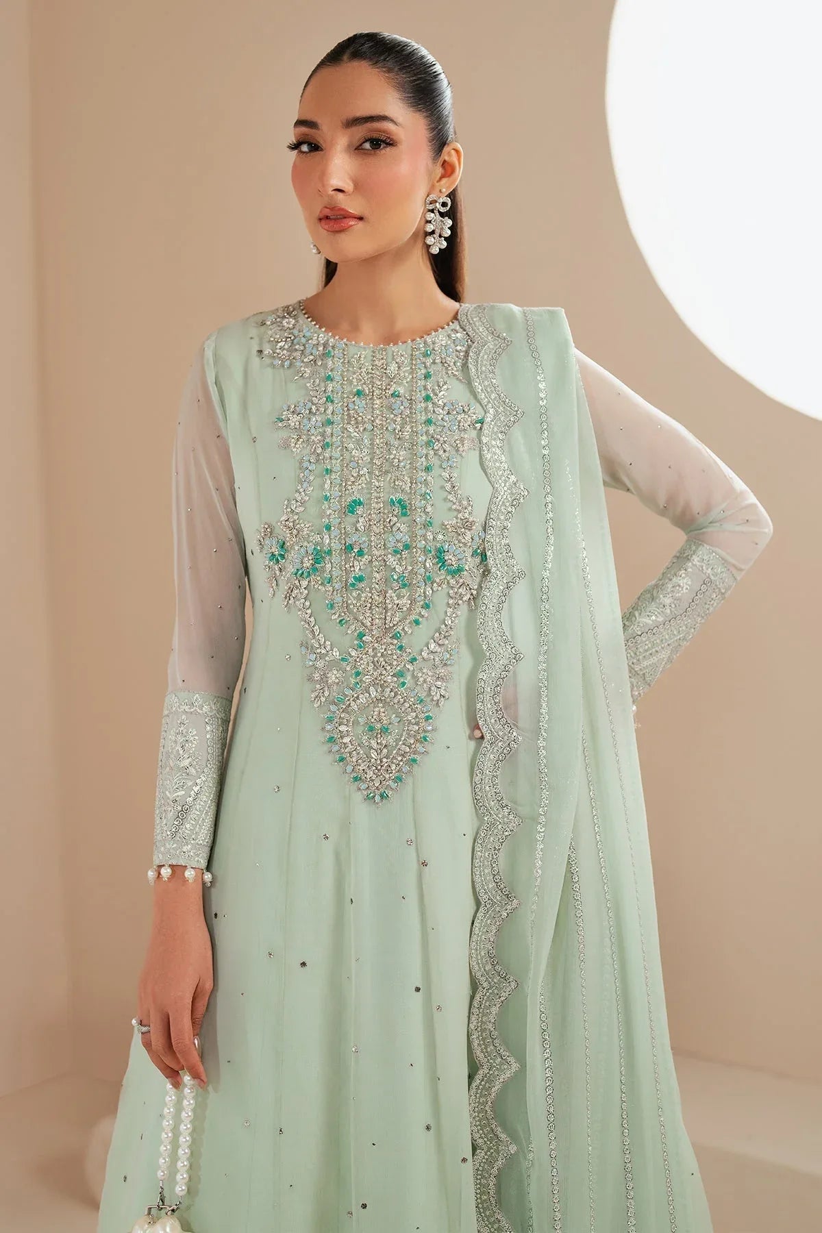 Alizeh | Handcrafted Eid Edit 25 | AF-HM-4035-Rimel - Rang-e-Khaas