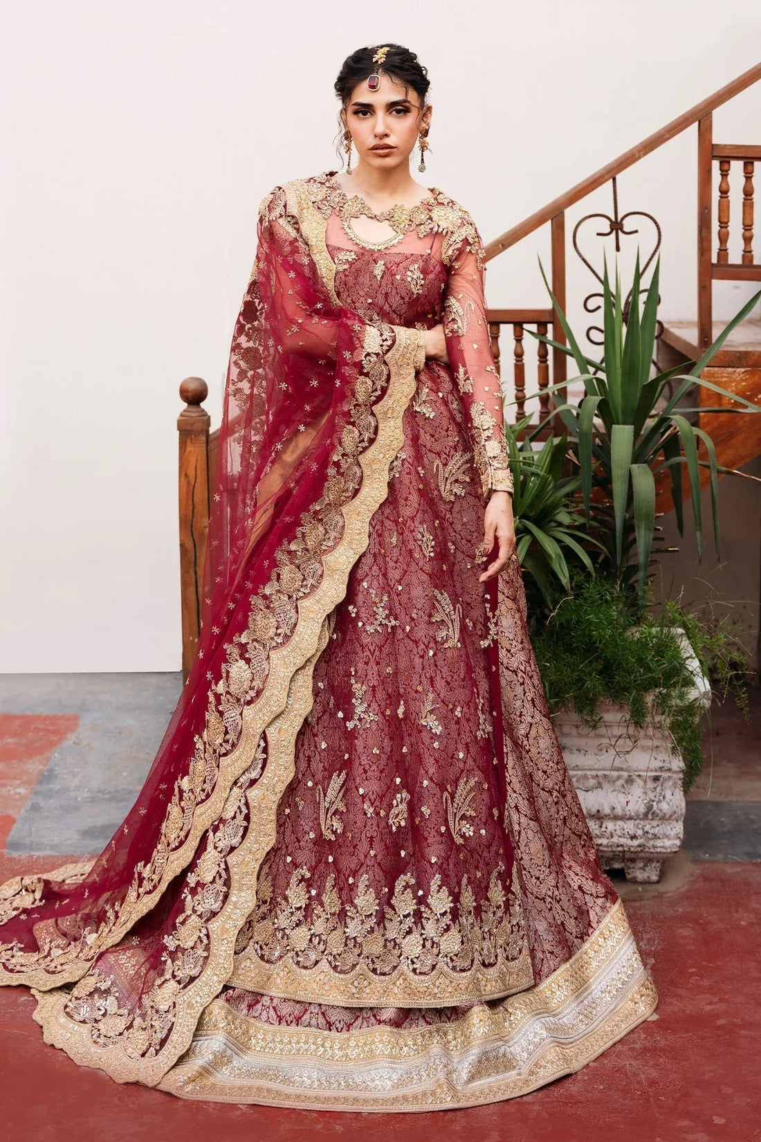 Mina Kashif | Noor Jahan Wedding Formals | Hooriya - Rang-e-Khaas