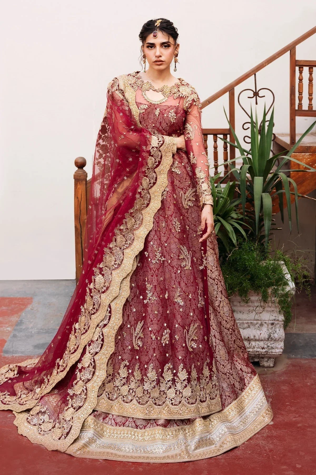 Mina Kashif | Noor Jahan Wedding Formals | Hooriya - Rang-e-Khaas