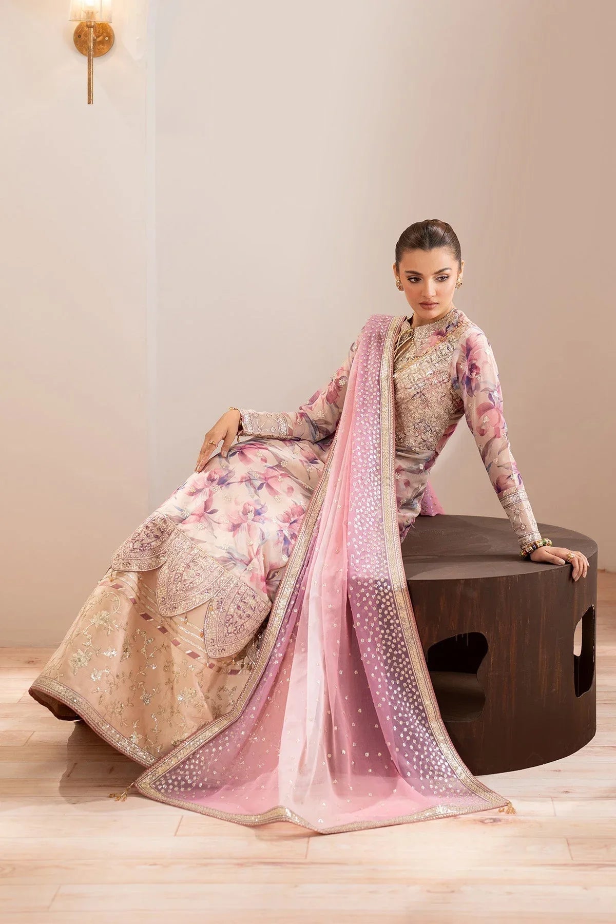 Alizeh | Fleur Chiffon |  AF-CH-2193-Dina - Rang-e-Khaas