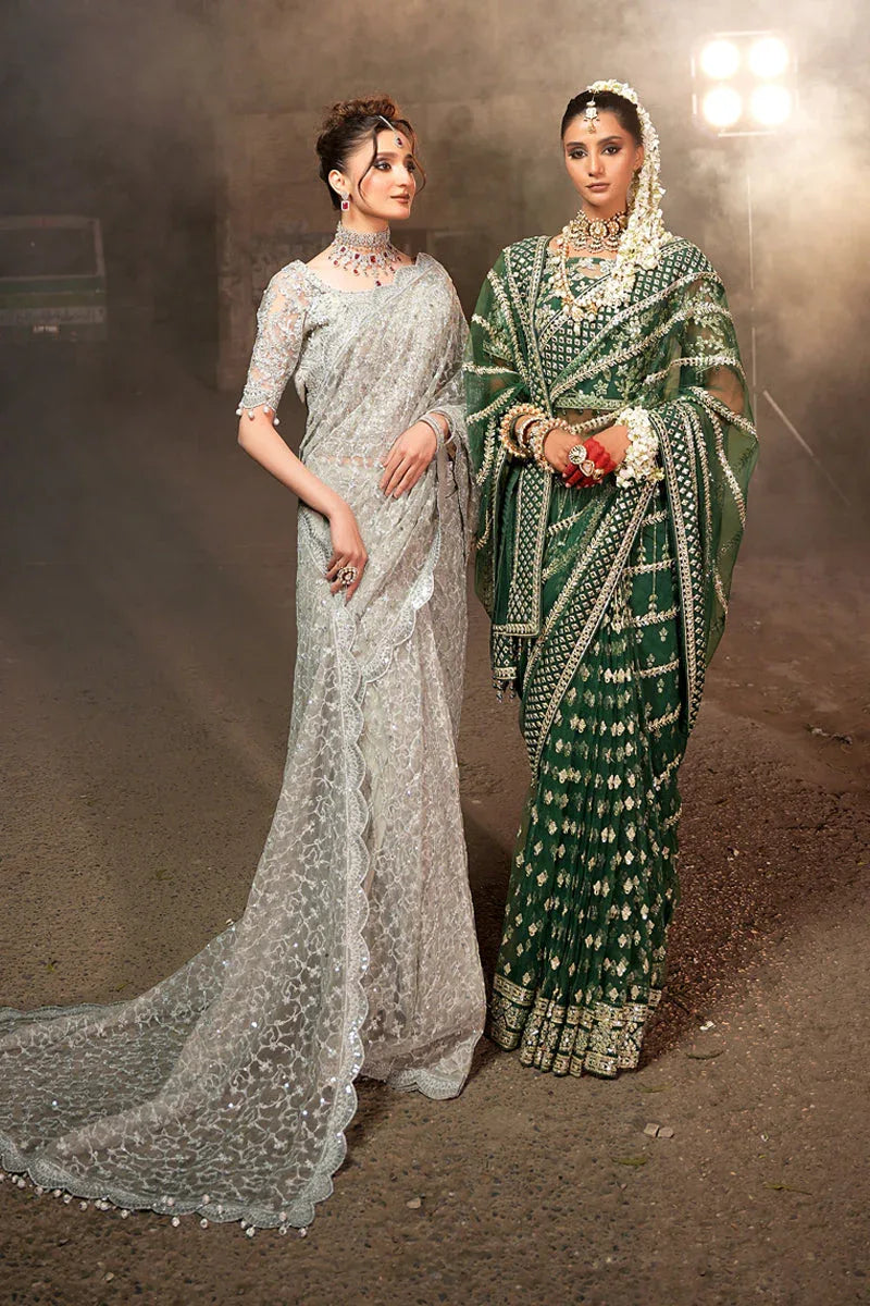 Maryams | Zeenat Luxury Formals | Graceful Embellishments - Z-04 - Rang-e-Khaas