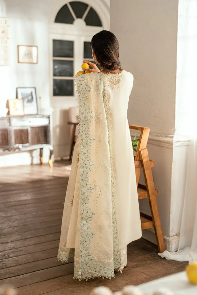 Qalamkar | Luxury Lawn Eid Edit | SB-10 Nadia - Rang-e-Khaas