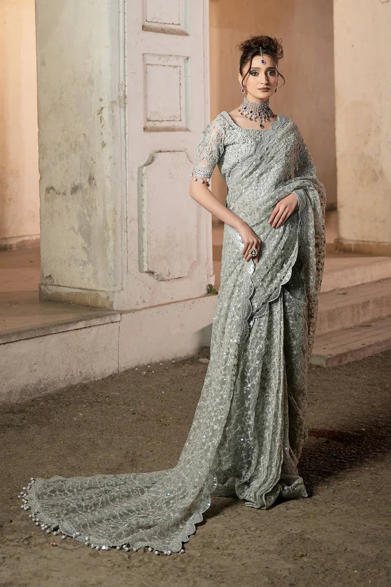 Maryams | Zeenat Luxury Formals | Graceful Embellishments - Z-04 - Rang-e-Khaas