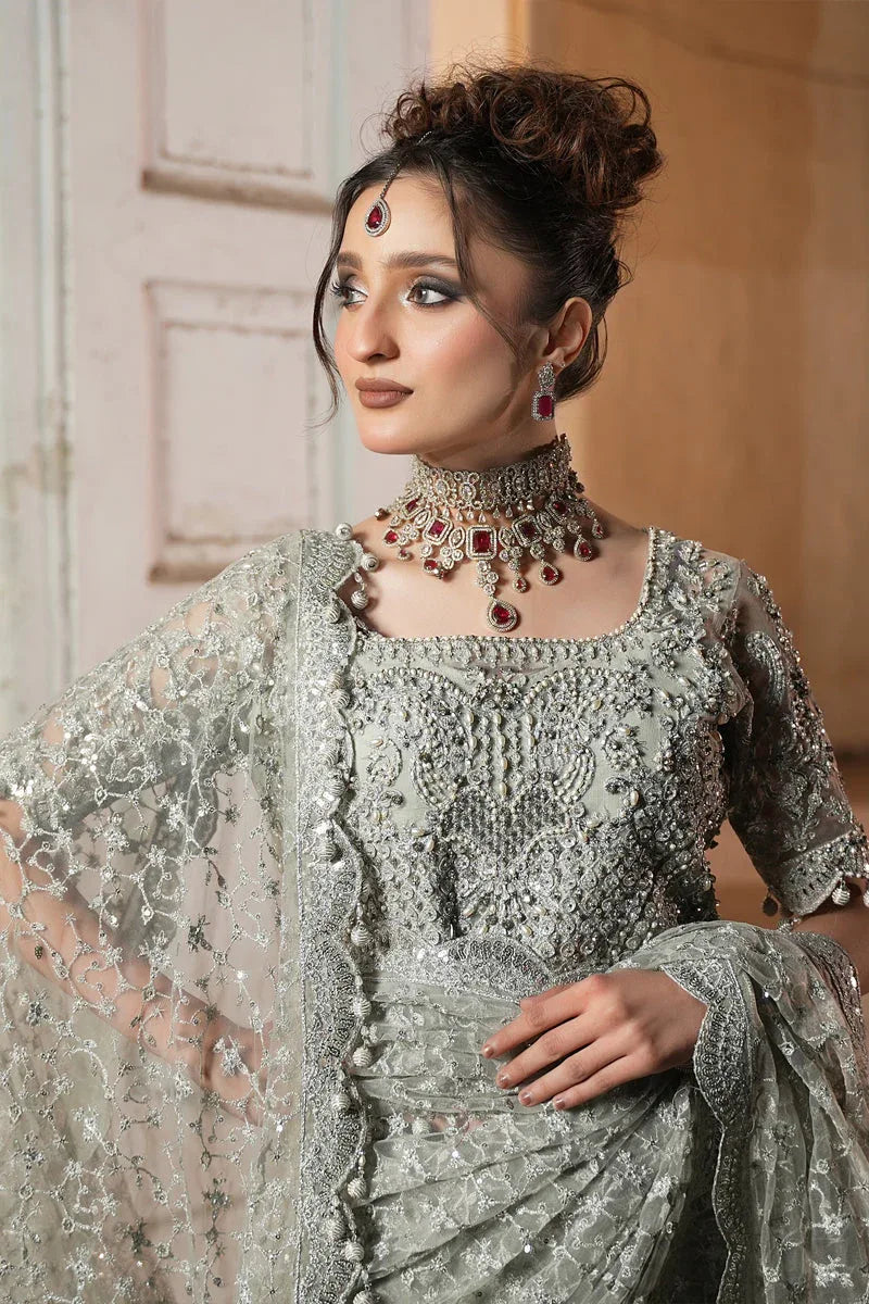 Maryams | Zeenat Luxury Formals | Graceful Embellishments - Z-04 - Rang-e-Khaas