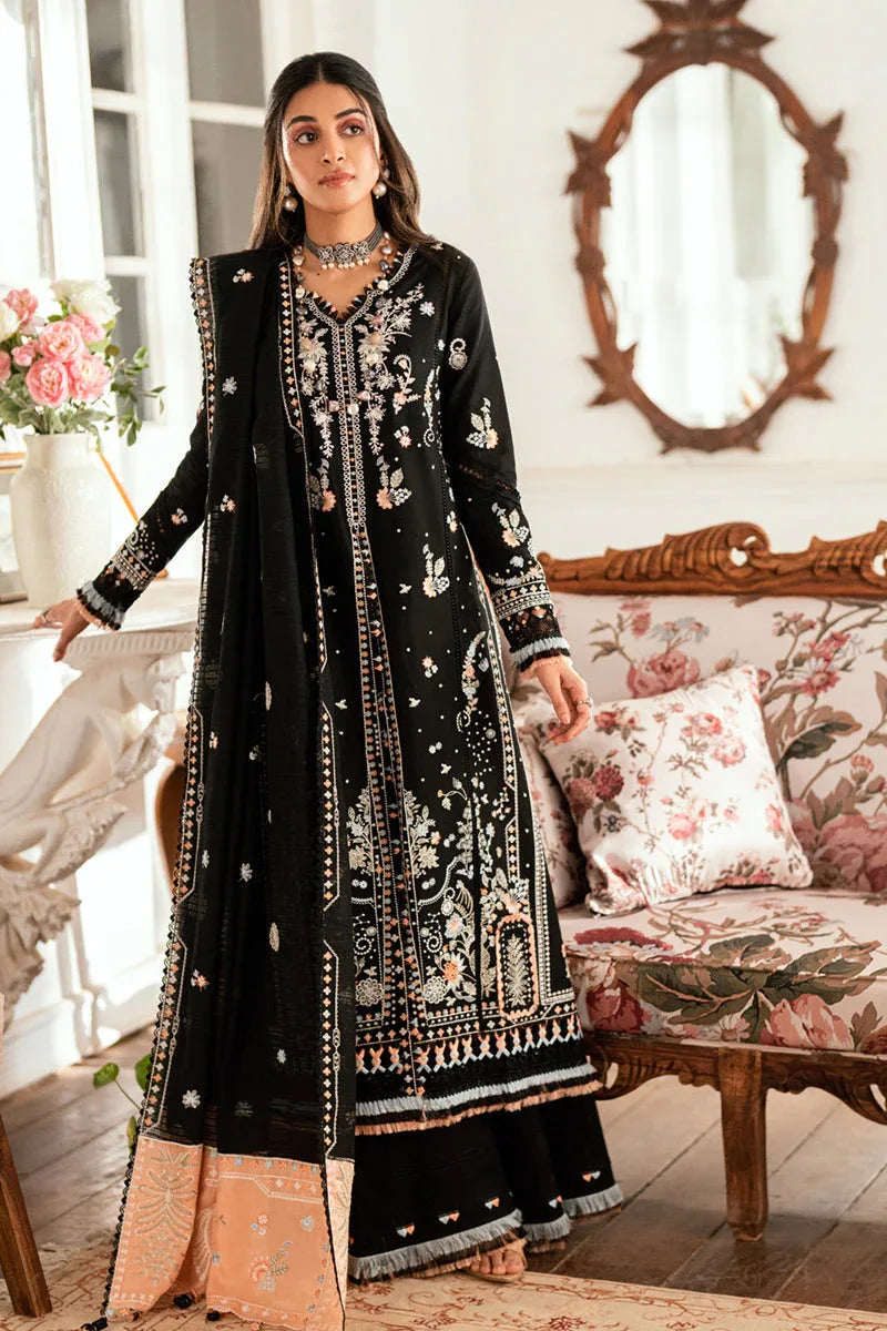 Qalamkar | Luxury Lawn Eid Edit | SB-03 Misha - Rang-e-Khaas