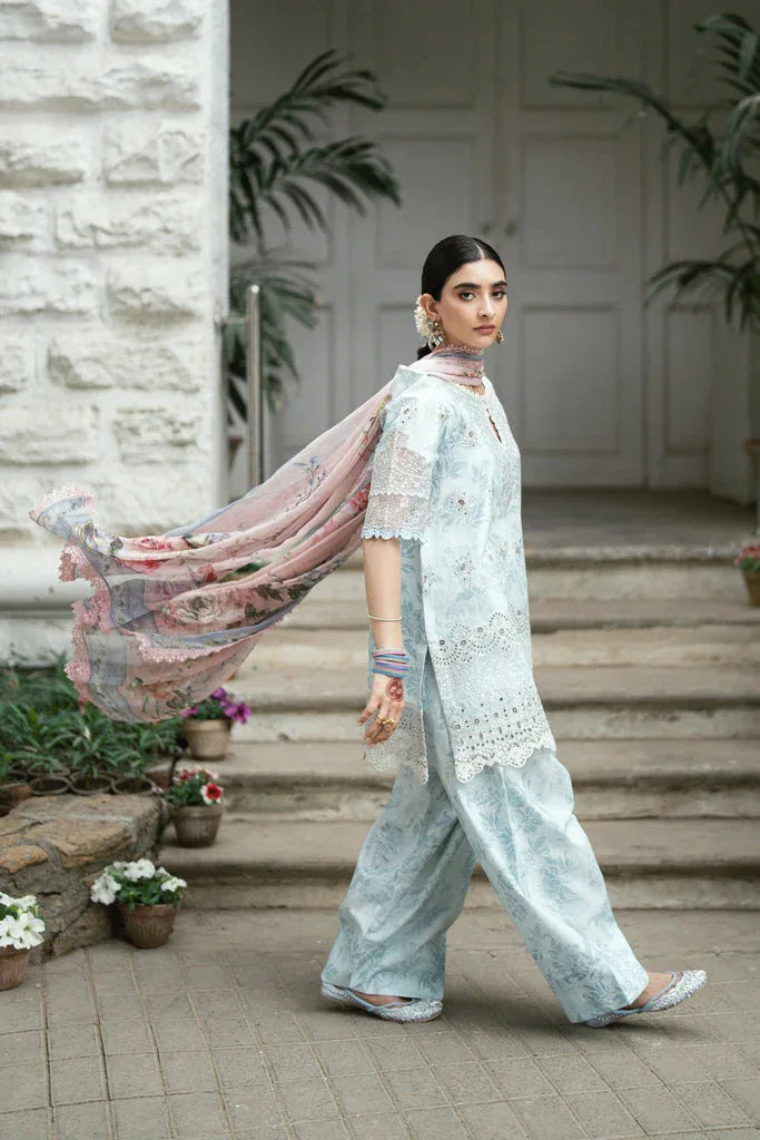 Florent | Eid Edits Luxury Lawn | FEE-7 - Rang-e-Khaas