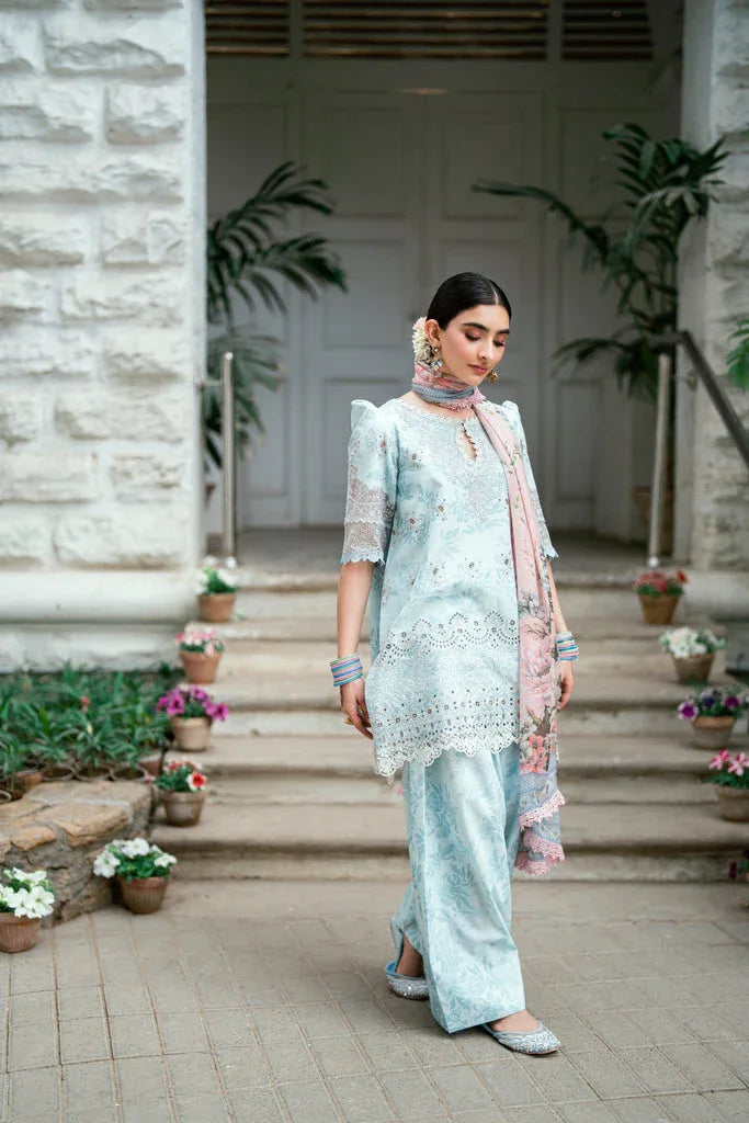 Florent | Eid Edits Luxury Lawn | FEE-7 - Rang-e-Khaas