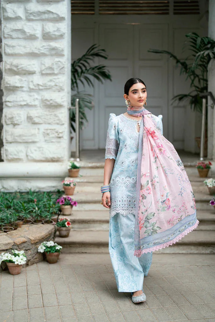Florent | Eid Edits Luxury Lawn | FEE-7 - Rang-e-Khaas