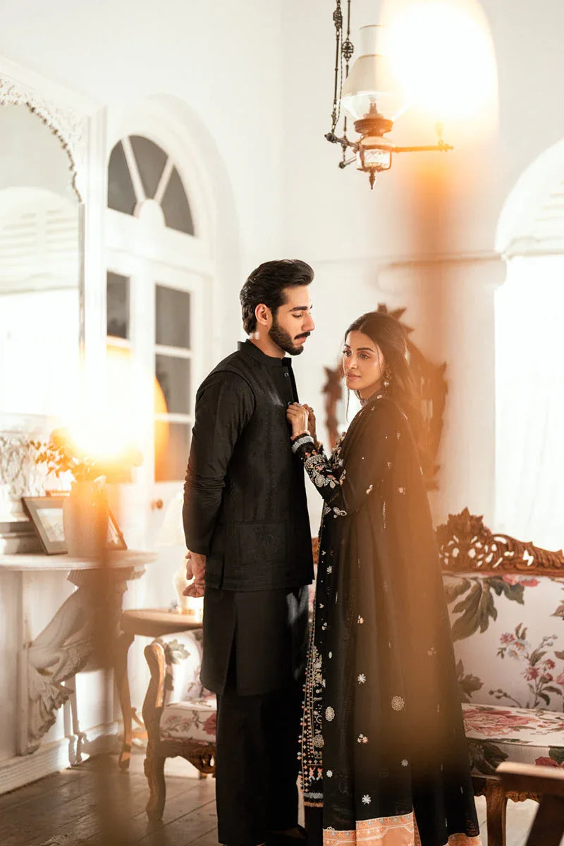 Qalamkar | Luxury Lawn Eid Edit | SB-03 Misha - Rang-e-Khaas