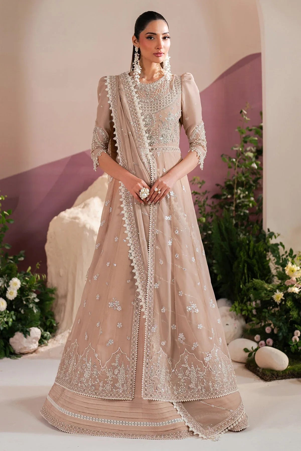Alizeh | Handcrafted Eid Edit 25 | AF-HM-4039-Sakura - Rang-e-Khaas