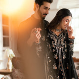 Qalamkar | Luxury Lawn Eid Edit | SB-03 Misha