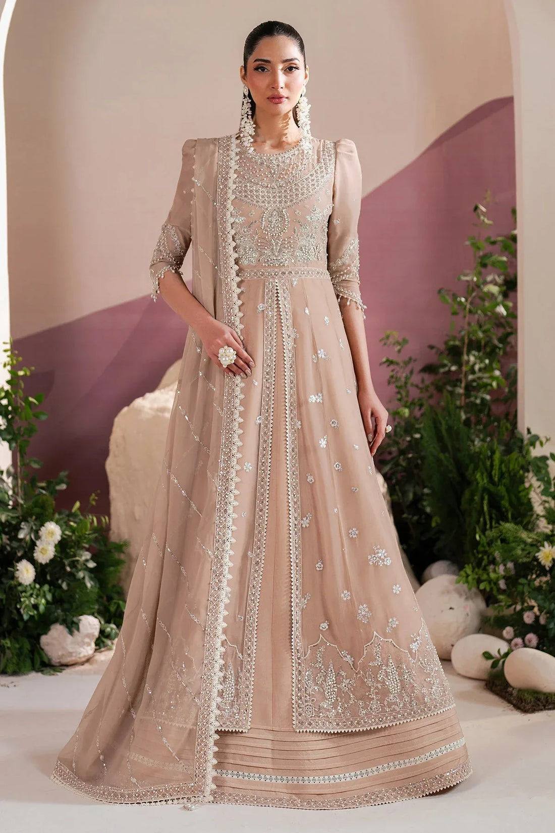 Alizeh | Handcrafted Eid Edit 25 | AF-HM-4039-Sakura - Rang-e-Khaas