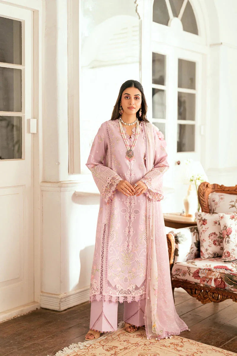 Qalamkar | Luxury Lawn Eid Edit | SB-06 Komal - Rang-e-Khaas