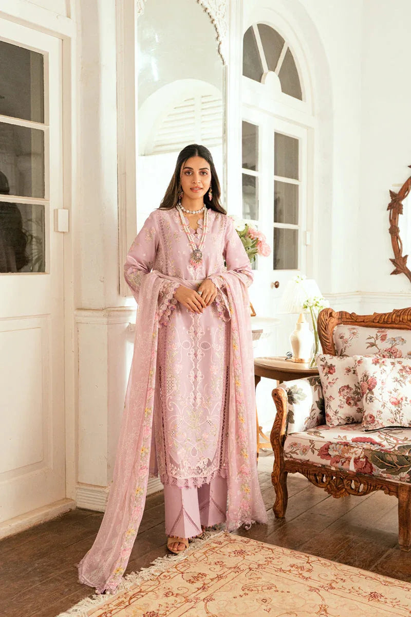 Qalamkar | Luxury Lawn Eid Edit | SB-06 Komal - Rang-e-Khaas